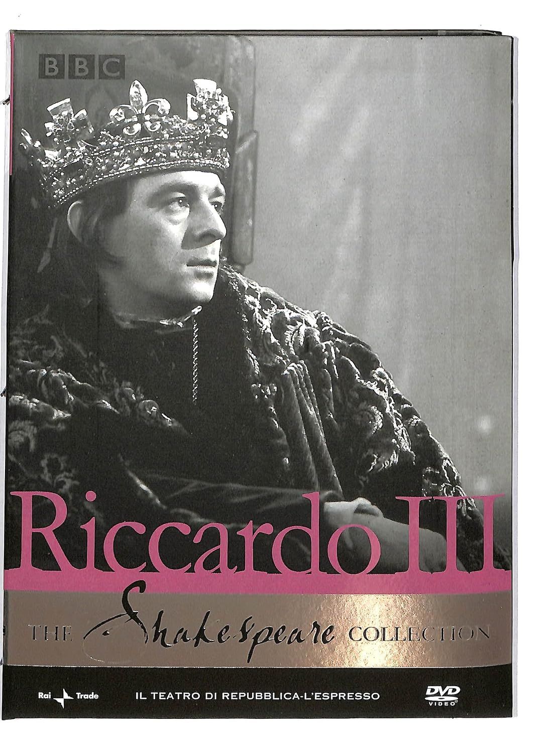 TeknoFilm - DVD – The Shakespeare collection Vol. 09 - RICCARDO III di Jane Howell (1983) - REPUBBLICA/L'ESPRESSO