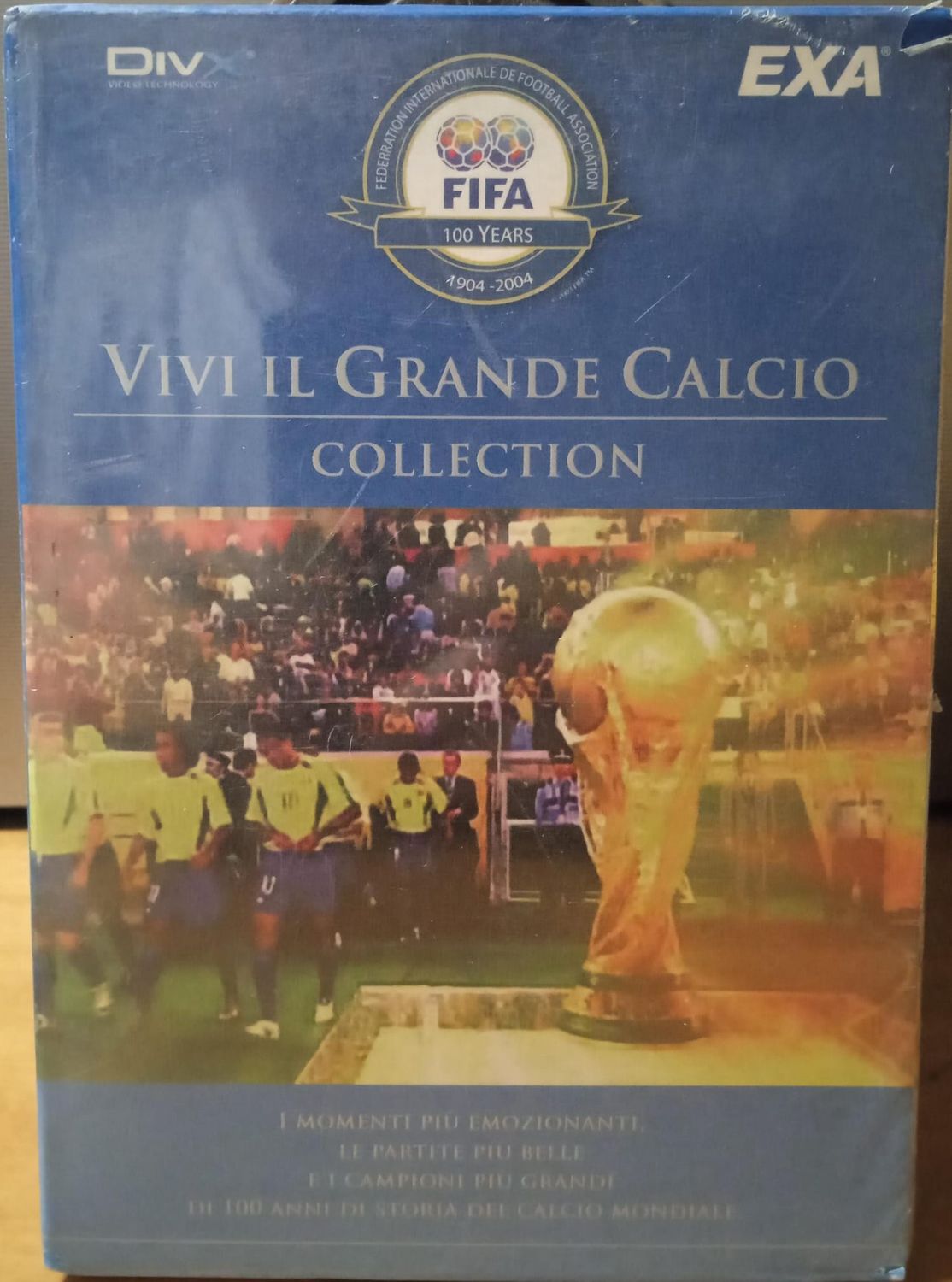 TeknoFilm - Box 4 DivX – VIVI IL GRANDE CALCIO COLLECTION (Tpo Fifa + Big Fifa + Around Fifa + Magic Moment) di A.A.V.V. (2004) - EXA