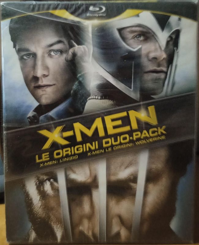 TeknoFilm - 2 BluRay (Duo Pack) – X MEN - L'INIZIO di Matthew Vaughn (2011) + X MEN - LE ORIGINI (WOLVERINE) di Gavin Hood (2009) - 20TH CENTURY FOX TeknoFilm - 2 BluRay (Duo Pack) – X MEN - L'INIZIO di Matthew Vaughn (2011) + X MEN - LE ORIGINI (WOLVERINE) di Gavin Hood (2009) - 20TH CENTURY FOX