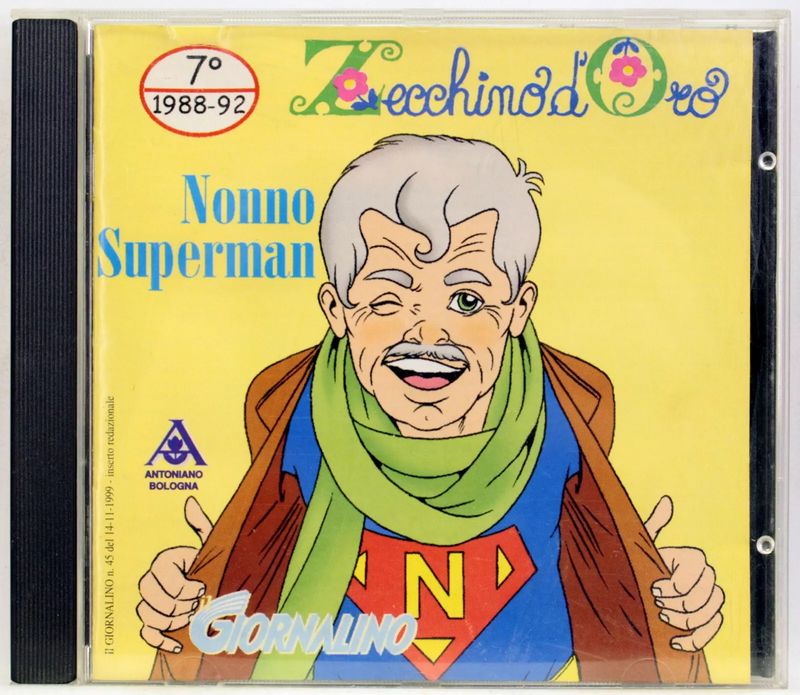 TeknoFilm - CD Audio - ZECCHINO D'ORO - NONNO SUPERMAN Vol. 07 (1988-92) - IL GIORNALINO
