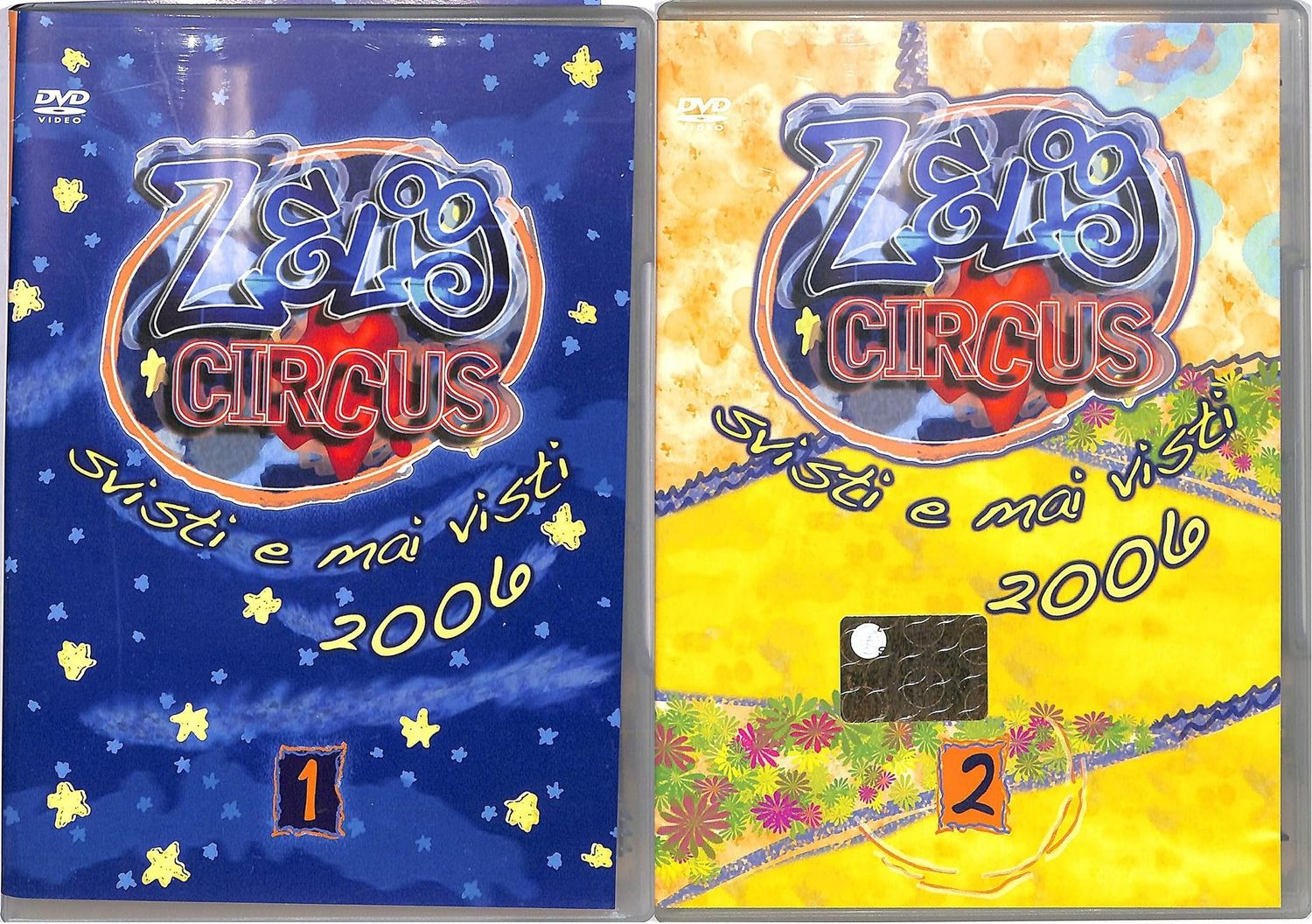 TeknoFilm – 2 DVD – ZELIG CIRCUS - SVISTI E MAI VISTI 2006 - Vol. 01 e Vol. 02 di A.A.V.V. (2006) - MONDADORI