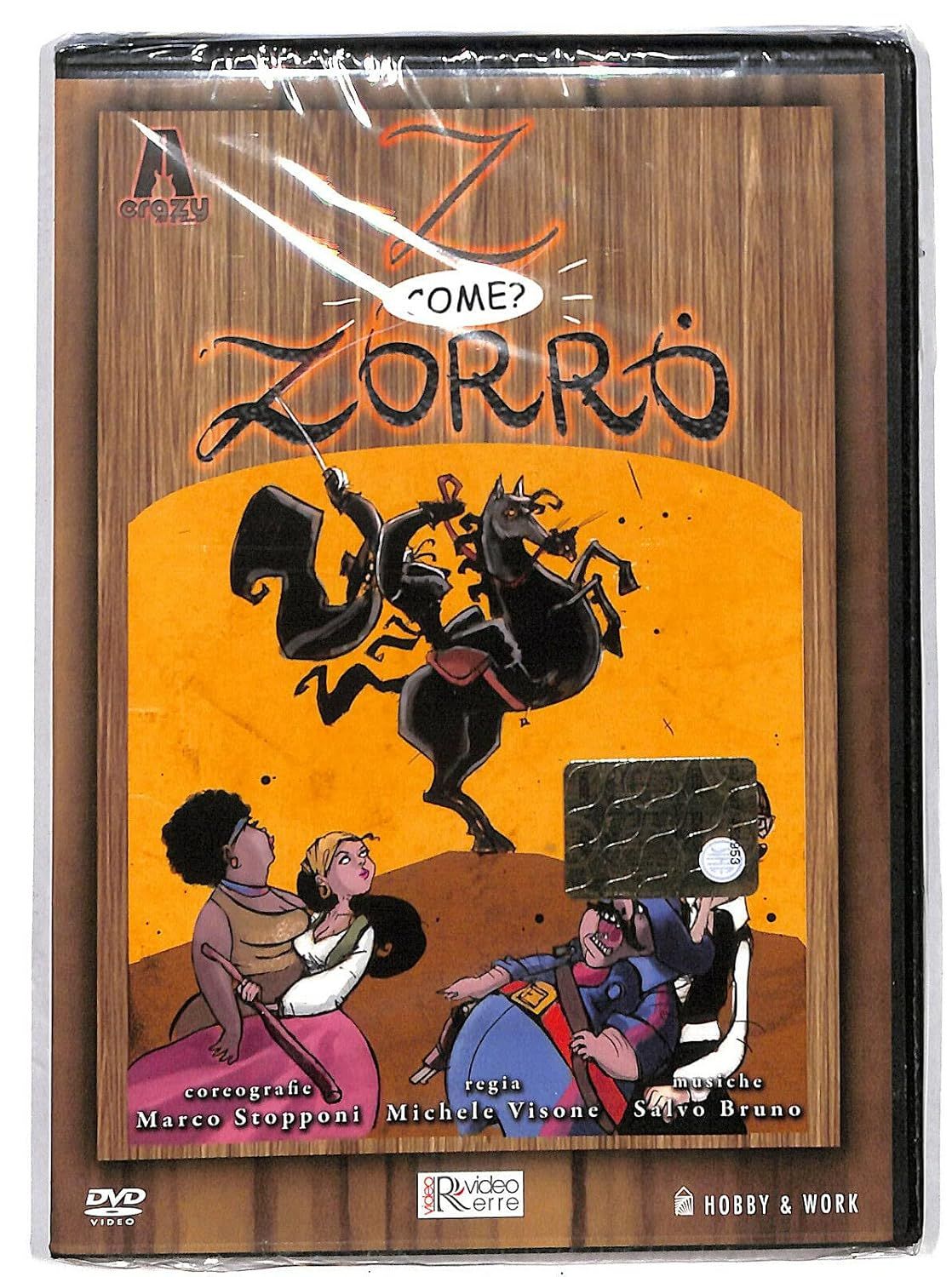 TeknoFilm – DVD – Z COME ZORRO (MUSICAL) di A.A.V.V. (2012) - HOBBY & WORK