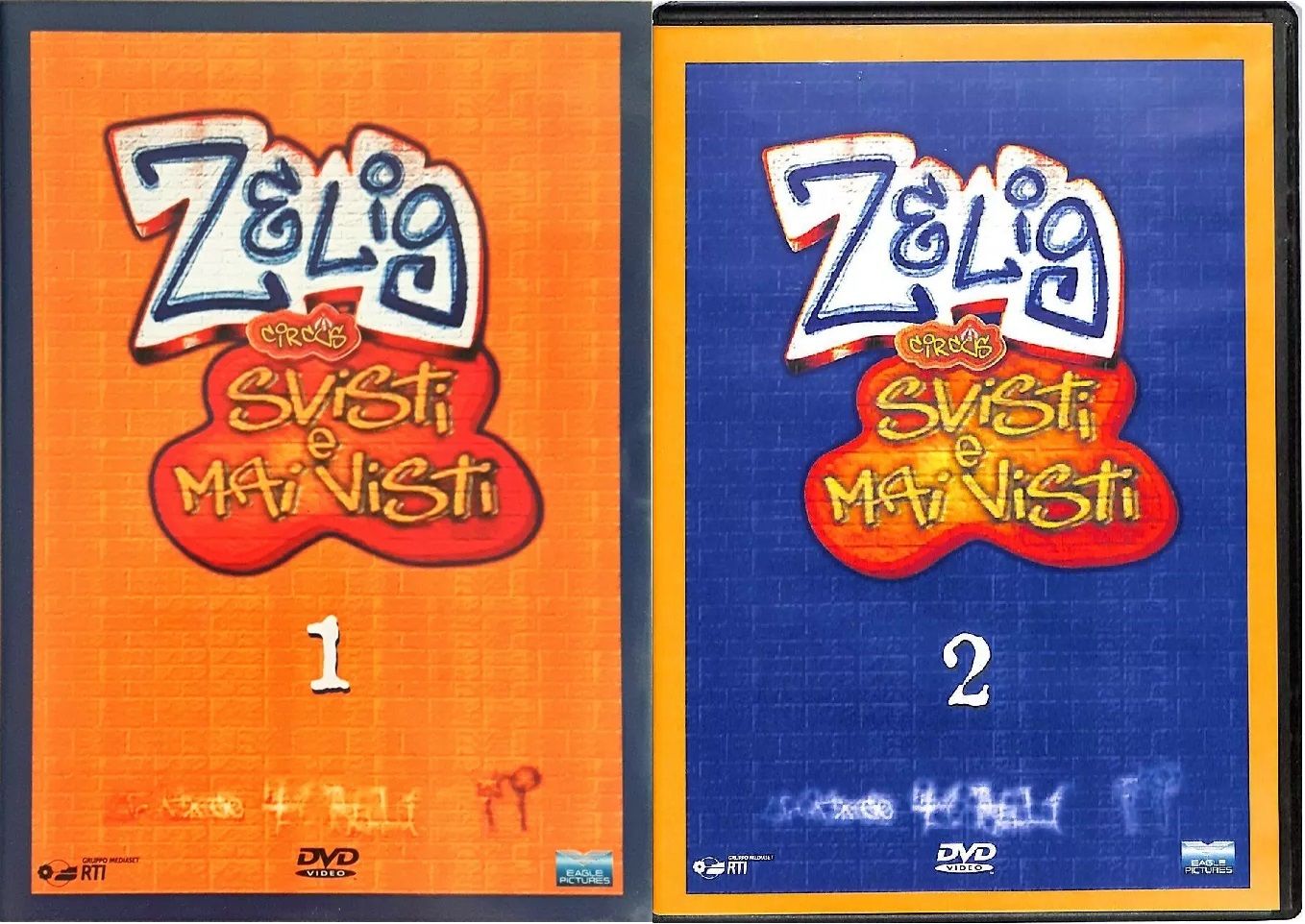 TeknoFilm – 2 DVD – ZELIG CIRCUS - SVISTI E MAI VISTI 2003 - Vol. 01 e Vol. 02 di A.A.V.V. (2003) - EAGLE