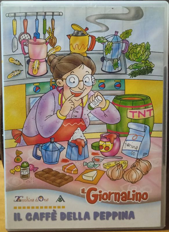 TeknoFilm - CD Audio – ZECCHINO D'ORO - IL CAFFE' DELLA PEPPINA (2004) - IL GIORNALINO