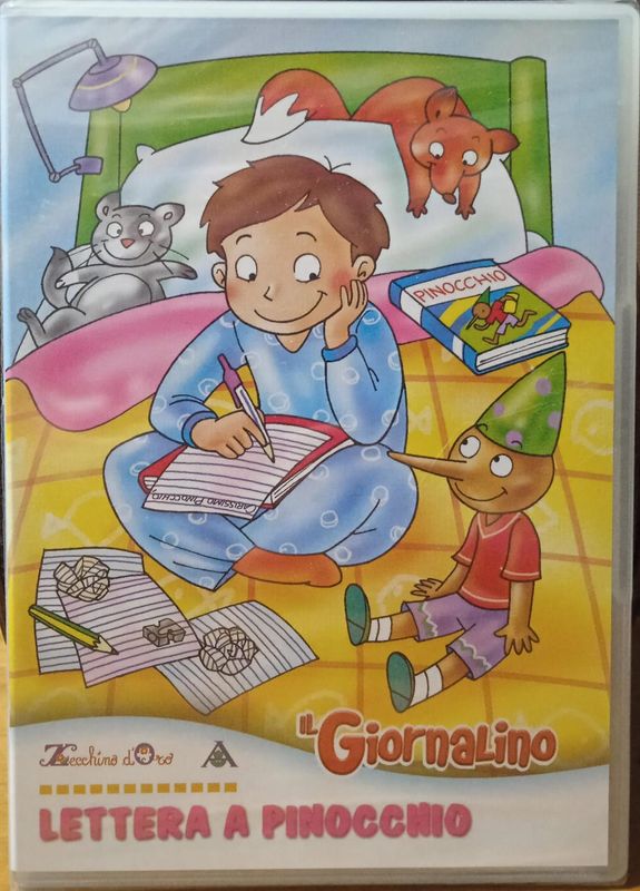 TeknoFilm - CD Audio – ZECCHINO D'ORO - LETTERA A PINOCCHIO (2004) - IL GIORNALINO