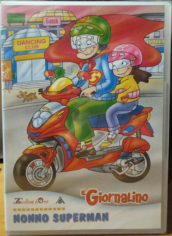 TeknoFilm - CD Audio – ZECCHINO D'ORO - NONNO SUPERMAN (2003) - IL GIORNALINO