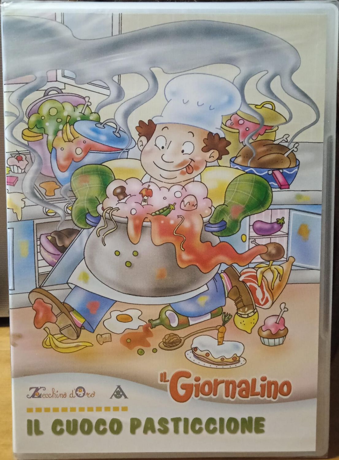 TeknoFilm - CD Audio – ZECCHINO D'ORO - IL CUOCO PASTICCIONE (2003) - IL GIORNALINO