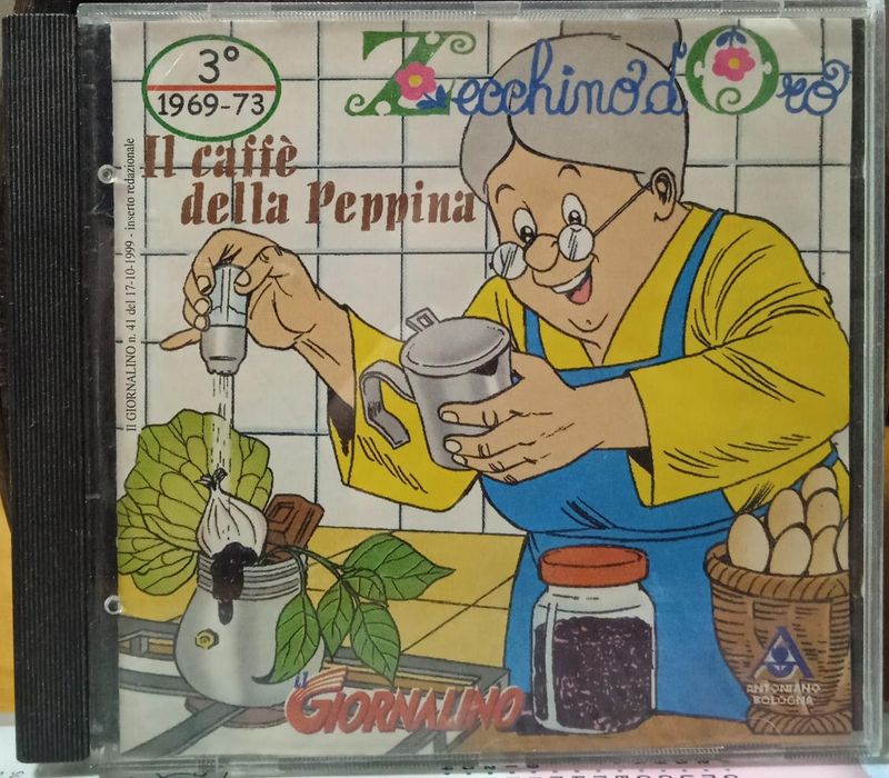 TeknoFilm - CD Audio - ZECCHINO D'ORO - IL CAFFE' DELLA PEPPINA Vol. 03 (1969-73) - IL GIORNALINO