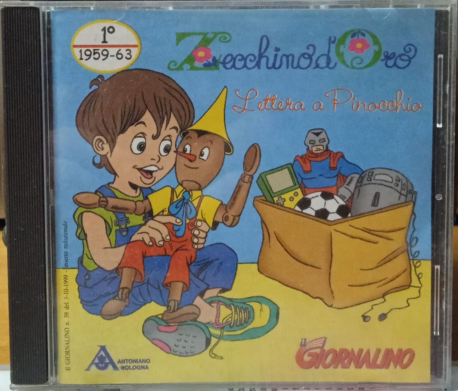 TeknoFilm - CD Audio - ZECCHINO D'ORO - LETTERA A PINOCCHIO Vol. 01 (1959-63) - IL GIORNALINO
