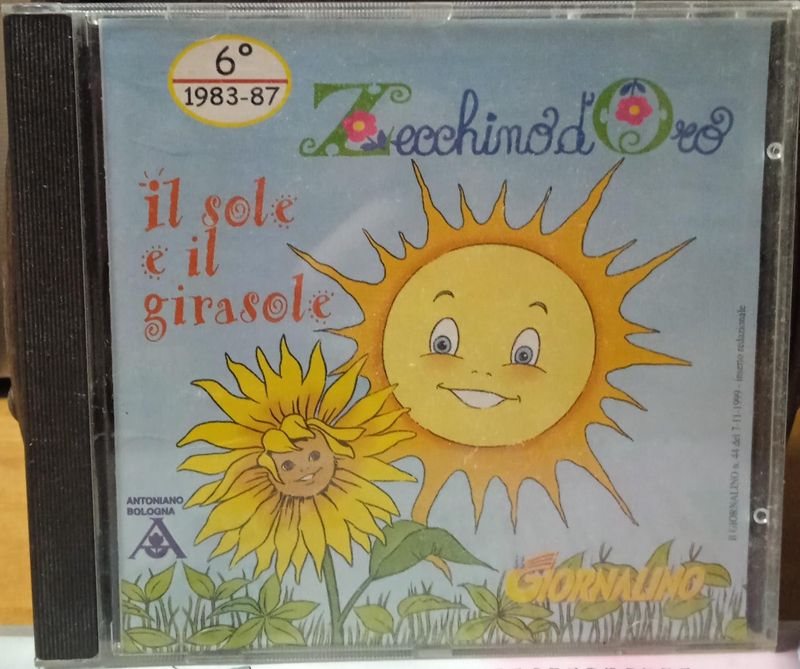 TeknoFilm - CD Audio - ZECCHINO D'ORO - IL SOLE E I GIRASOLI Vol. 06 (1983-87) - IL GIORNALINO