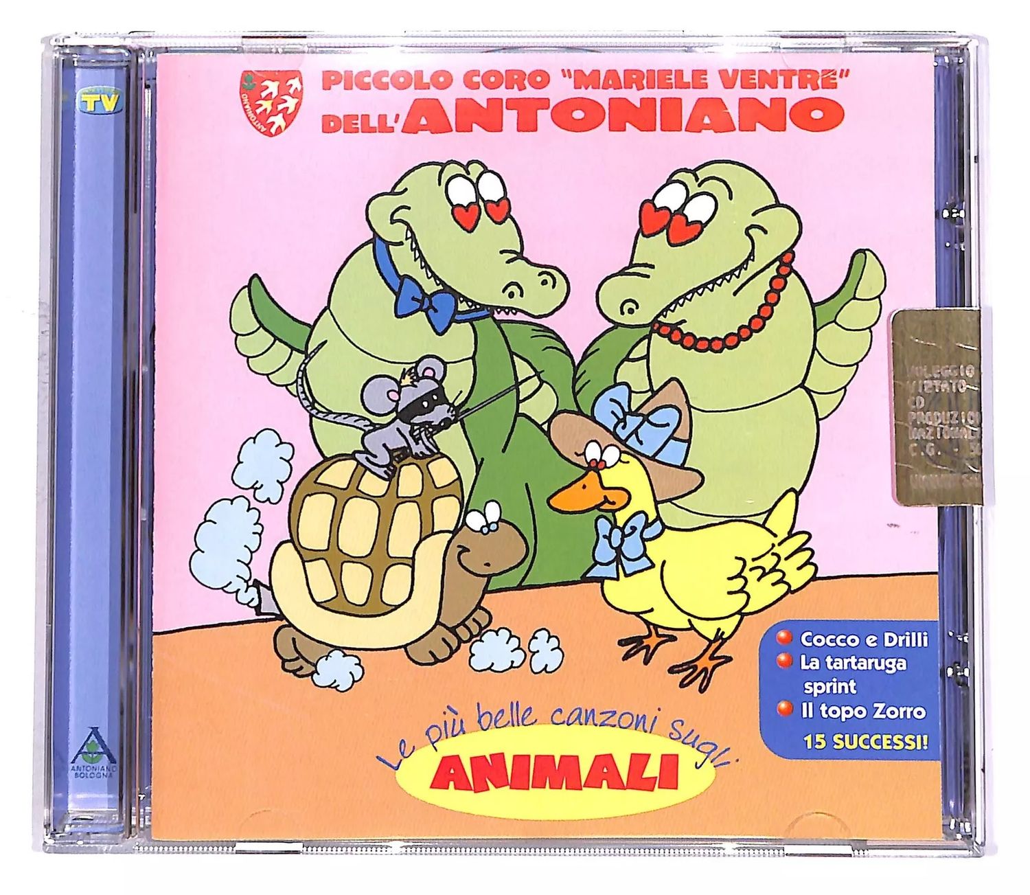 TeknoFilm - CD Audio -  LE PIU' BELLE CANZONI SUGLI ANIMALI (2006) - TV SORRISI E CANZONI