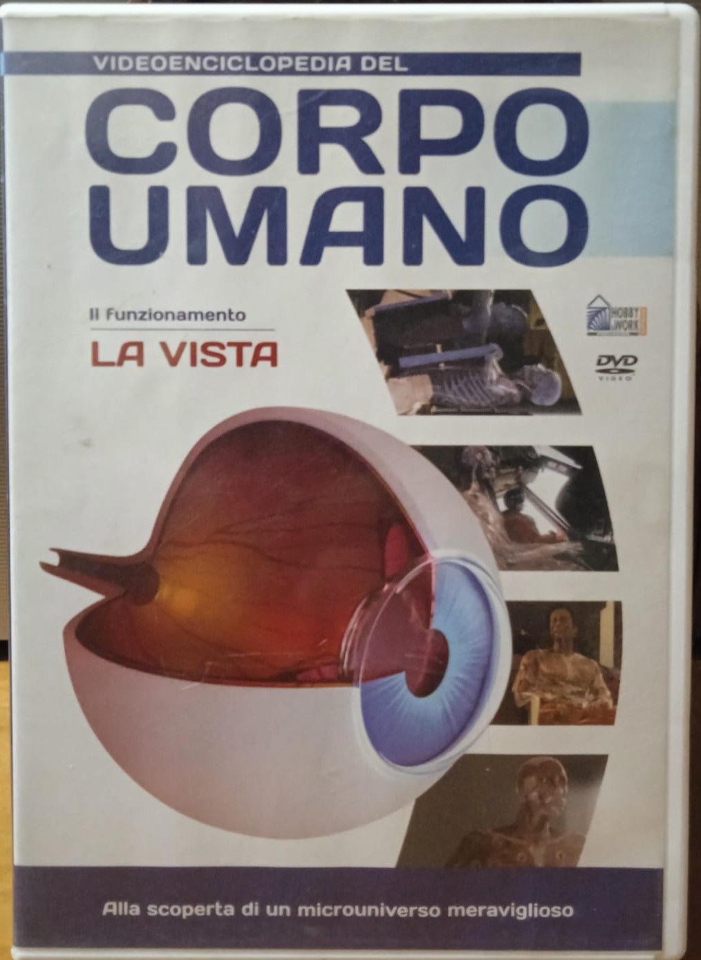 TeknoFilm - DVD – Videoenciclopedia del corpo umano - LA VISTA di A.A.V.V. (2009) - HOBBY & WORK