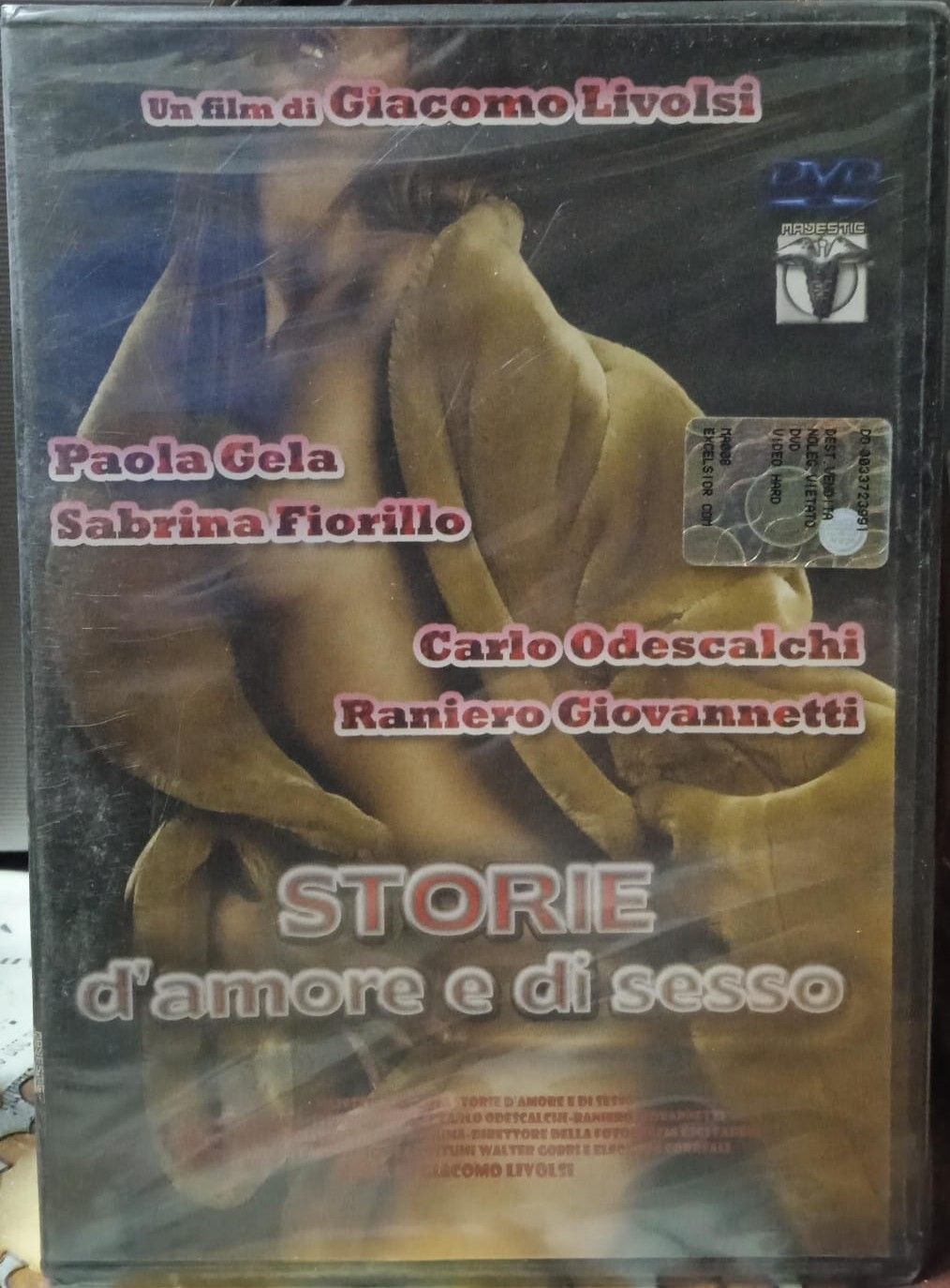 TeknoFilm - DVD - STORIE D'AMORE E DI SESSO di Giacomo Livolsi (2017) - EXCELSIOR