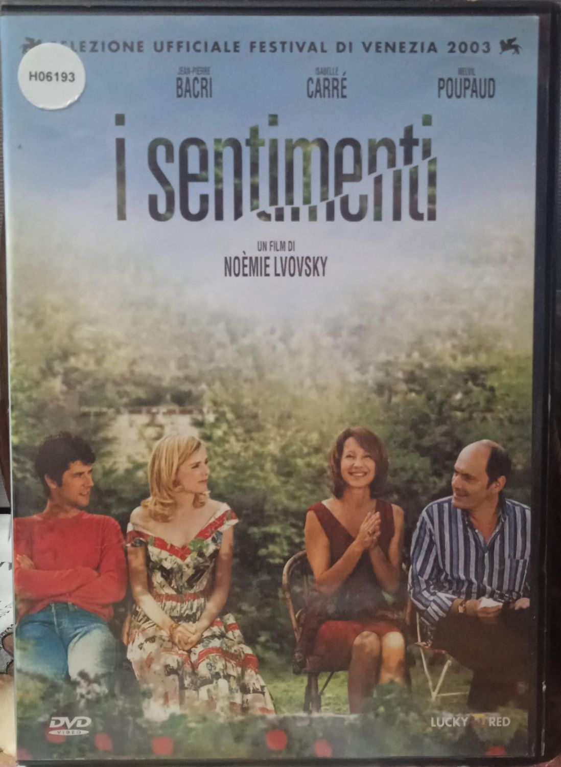 TeknoFilm - DVD - I SENTIMENTI (Versione noleggio) di Noémie Lvovsky (2003) - LUCKY RED