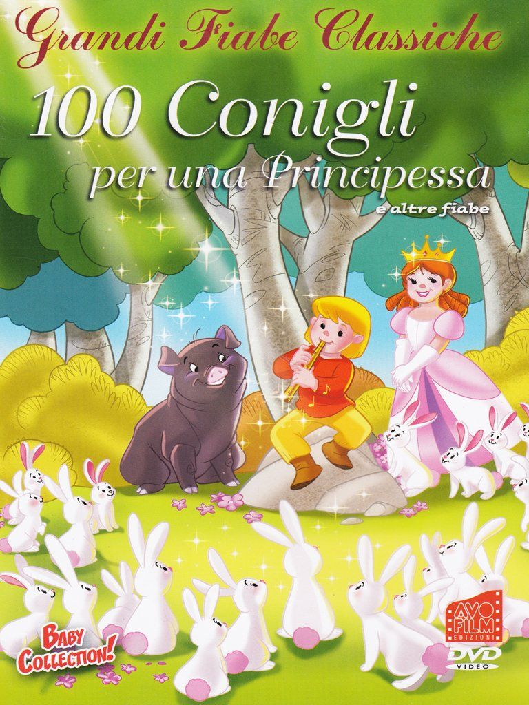 TeknoFilm - DVD – 100 CONIGLI PER UNA PRINCIPESSA E ALTRE FIABE 2006) - AVOFILM