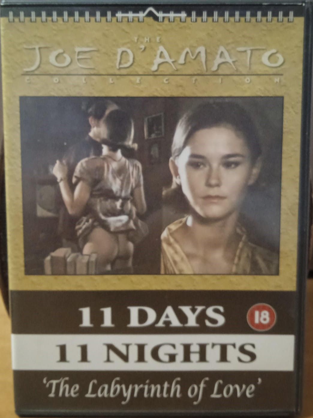 TeknoFilm - DVD (Lingua Inglese) – 11 DAYS 11 NIGHTS - Part 6 - THE LABYRINTH OF LOVE - IL LABIRINTO DEI SENSI di Joe D'Amato (1994) - CORNERSTORE MEDIA
