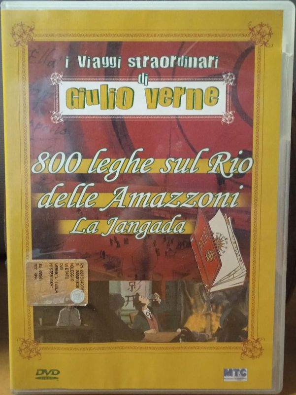 TeknoFilm - DVD – 800 LEGHE SUL RIO DELLE AMAZZONI - LA JANGADA di Luis Llosa (1993) - MTC