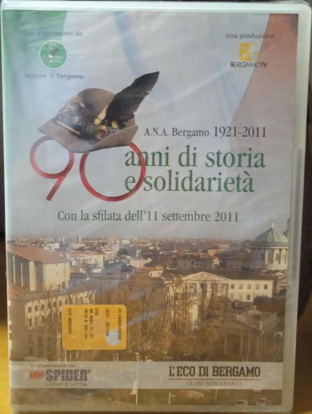 TeknoFilm - DVD - 90 ANNI DI STORIA E SOLIDARIETA' di Maurizio Duci - L'ECO DI BERGAMO