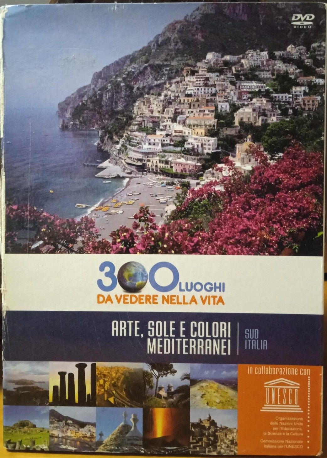 TeknoFilm - DVD - 300 LUOGHI DA VEDERE NELLA VITA Vol. 03 - ARTE, SOLE E COLORI MEDITERRANEI SUD ITALIA - GAZZETTA DELLO SPORT