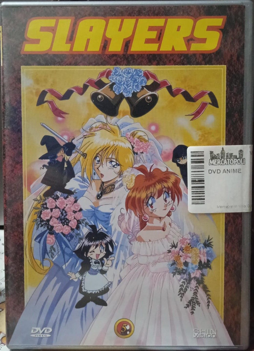 TeknoFilm - DVD - SLAYERS Vol. 05 Capitoli 15 - 16 - 17 - 18 di Takashi Watanabe (1995) - SHIN VISION