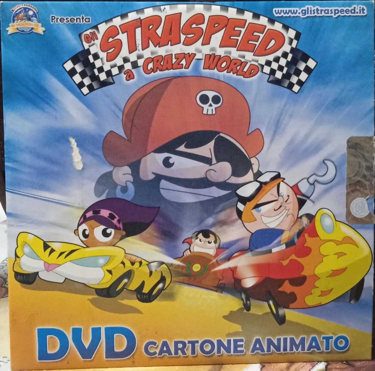 TeknoFilm - DVD (Edizione cartonata) –  GLI STRASPEED E CRAZY WORLD (2008) - KINDER & FERRERO
