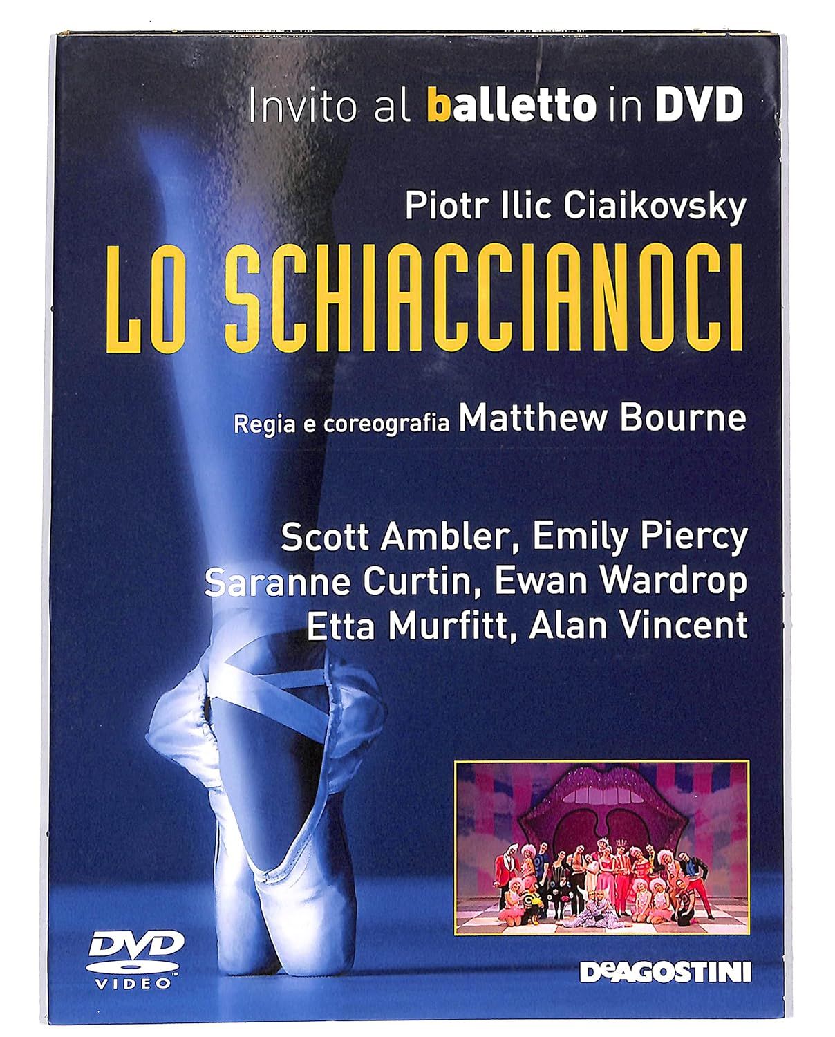 TeknoFilm - DVD - Invito al balletto Vol. 77 - LO SCHIACCIANOCI (The Royal Philharmonic Concert Orchestra) di Ross MacGibbon (2003) - DE AGOSTINI