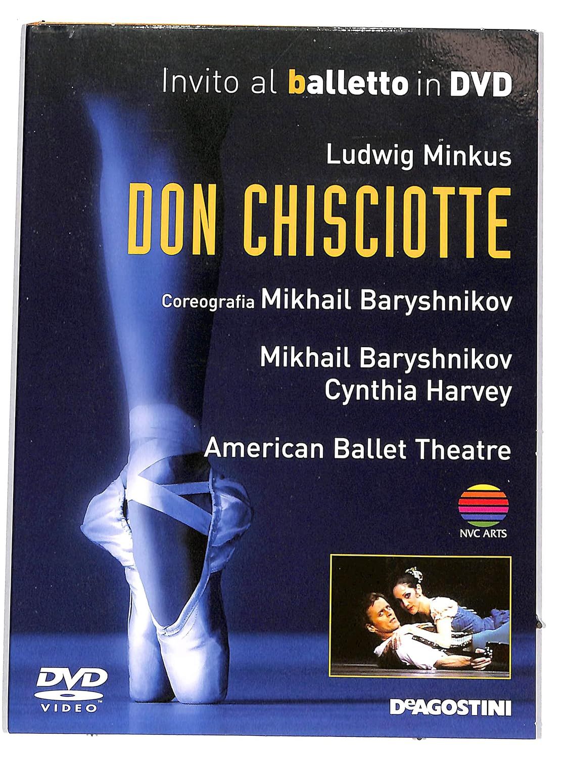 TeknoFilm - DVD - Invito al balletto Vol. 67 - DON CHISCIOTTE (American Ballet Theatre e Orchestra of American Ballet Theatre) di Brian Large (1983) - DE AGOSTINI