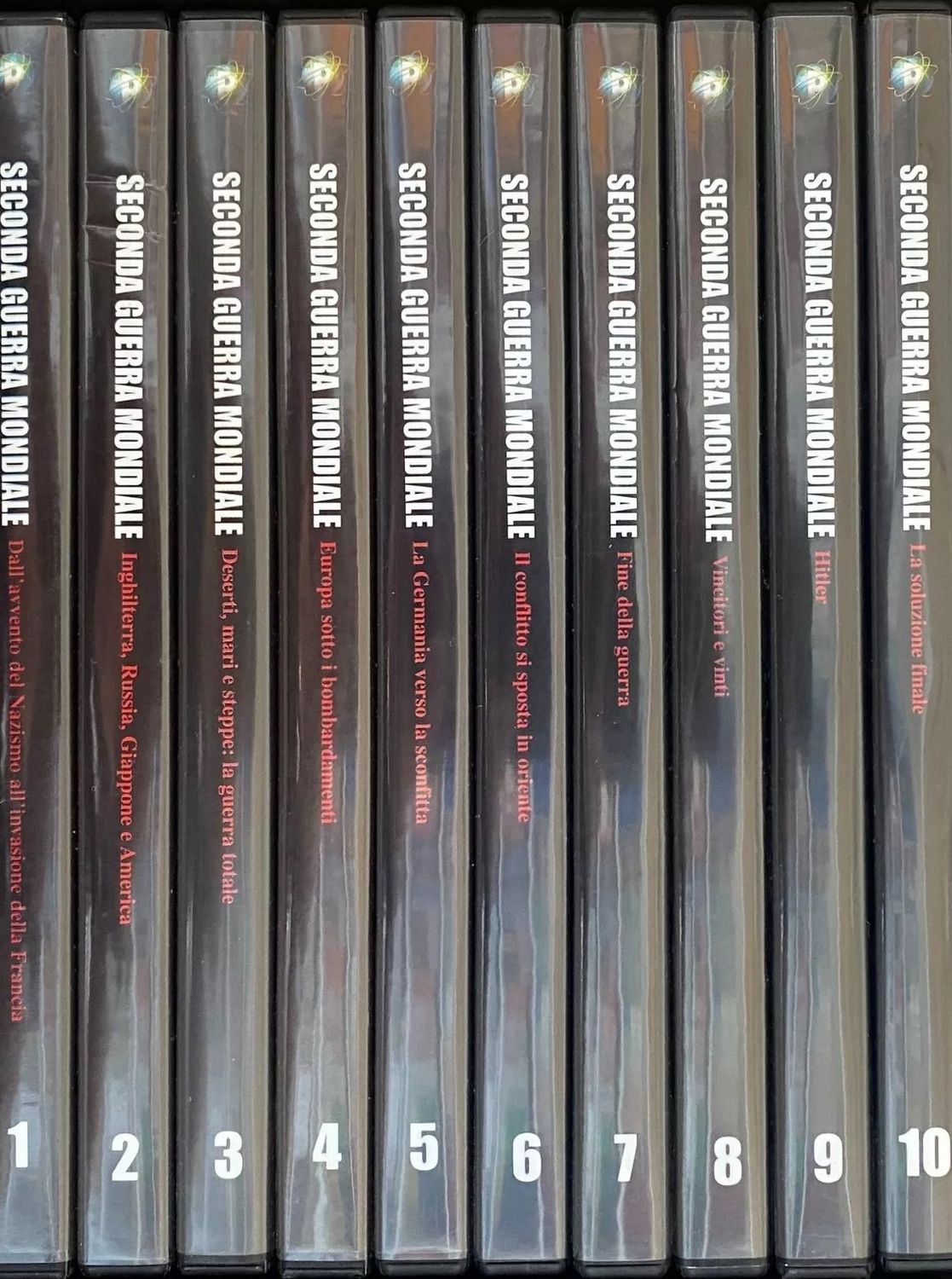TeknoFilm - 10 DVD (Senza cofanetto) - LA SECONDA GUERRA MONDIALE di A.A.V.V. (2008) - PANORAMA