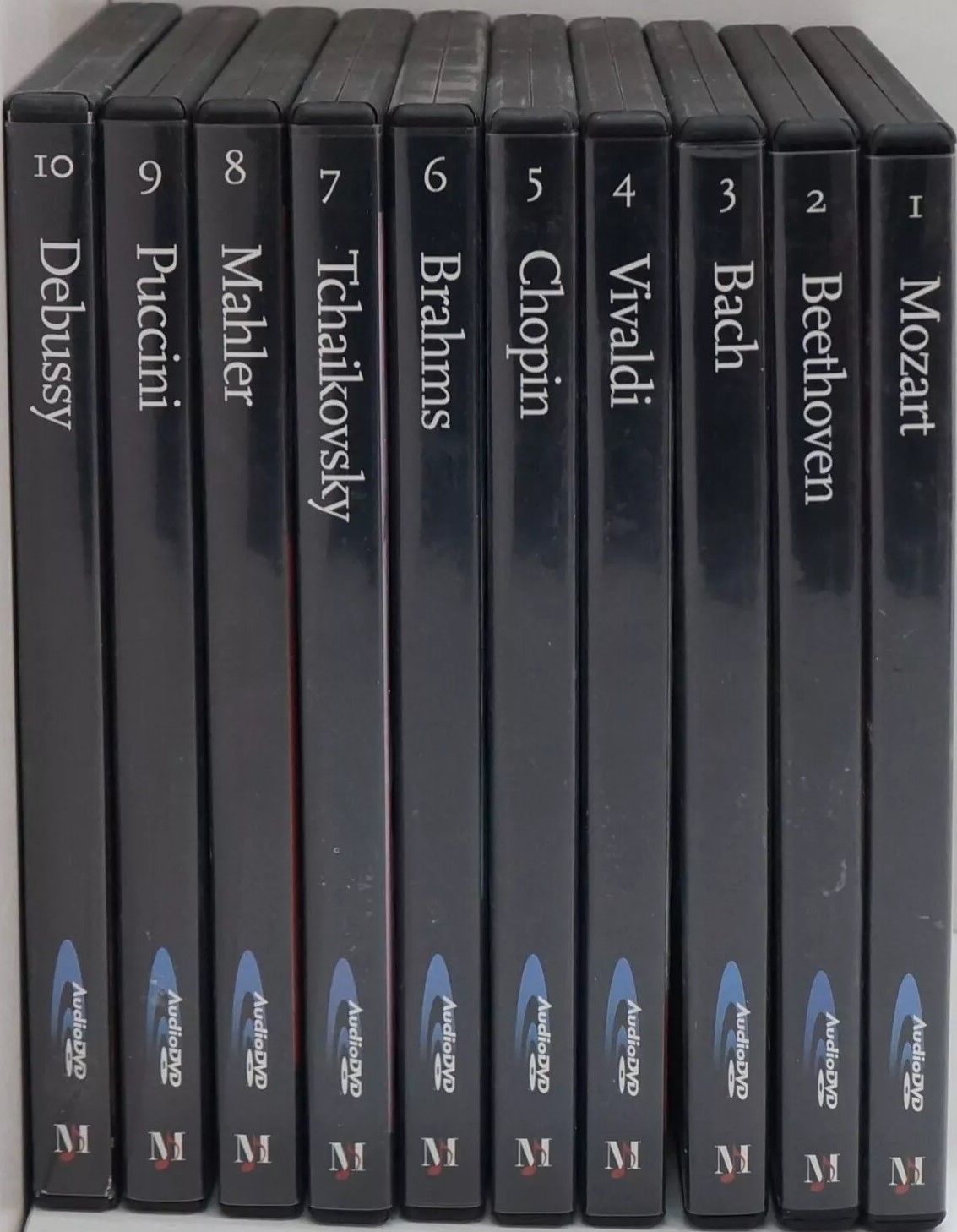 TeknoFilm - 10 DVD (Opera completa - Senza cofanetto) – ENCICLOPEDIA DELLA MUSICA CLASSICA (2006) - MUSICOM