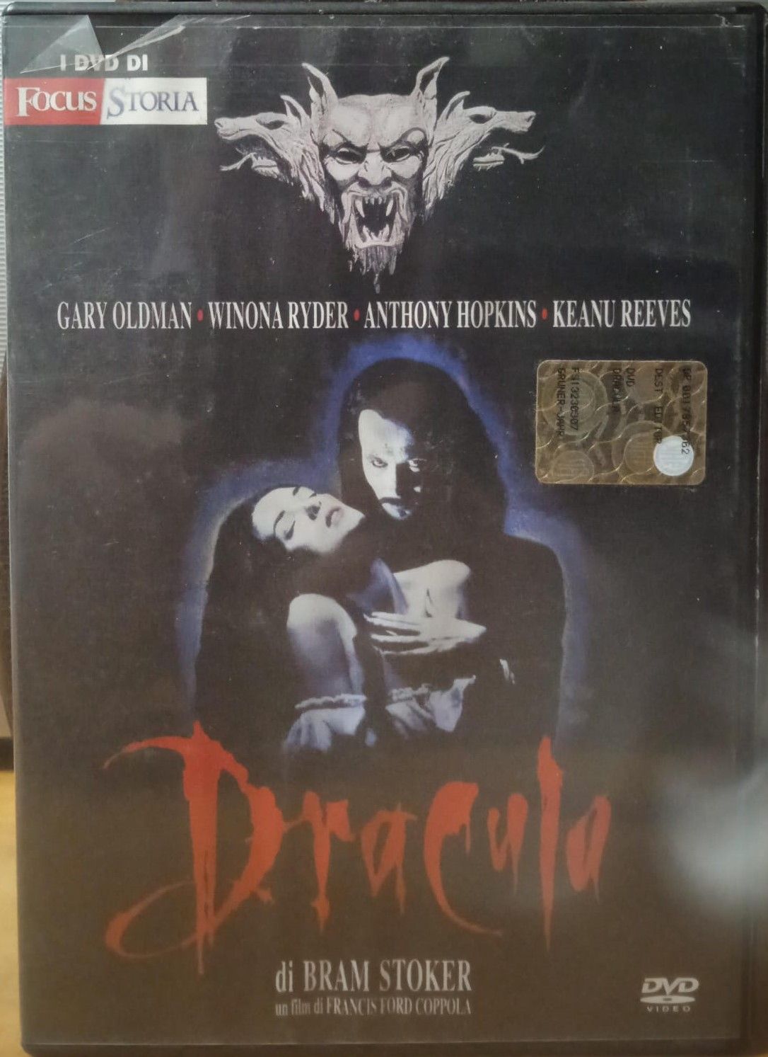 TeknoFilm - DVD – DRACULA (Bram Stoker) di Francis Ford Coppola (1992) - G+J/MONDADORI