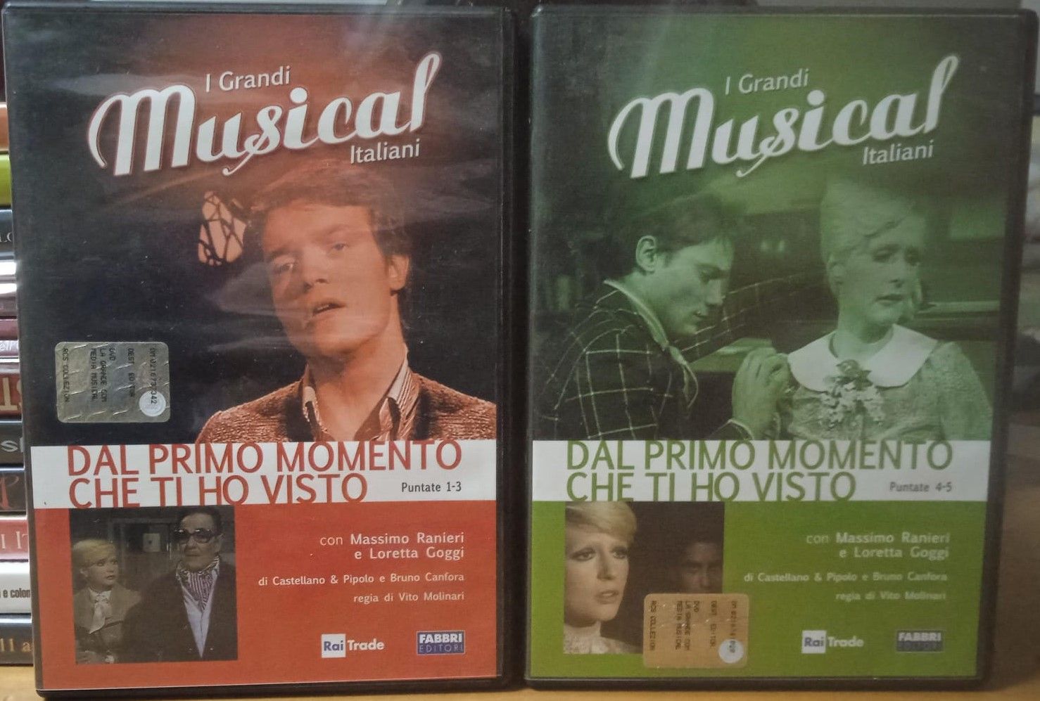 TeknoFilm - 2 DVD – I grandi musical italiani - DAL PRIMO MOMENTO CHE TI HO VISTO (Opera completa - 5 puntate) di Vito Molinari (1976) - FABBRI EDITORI