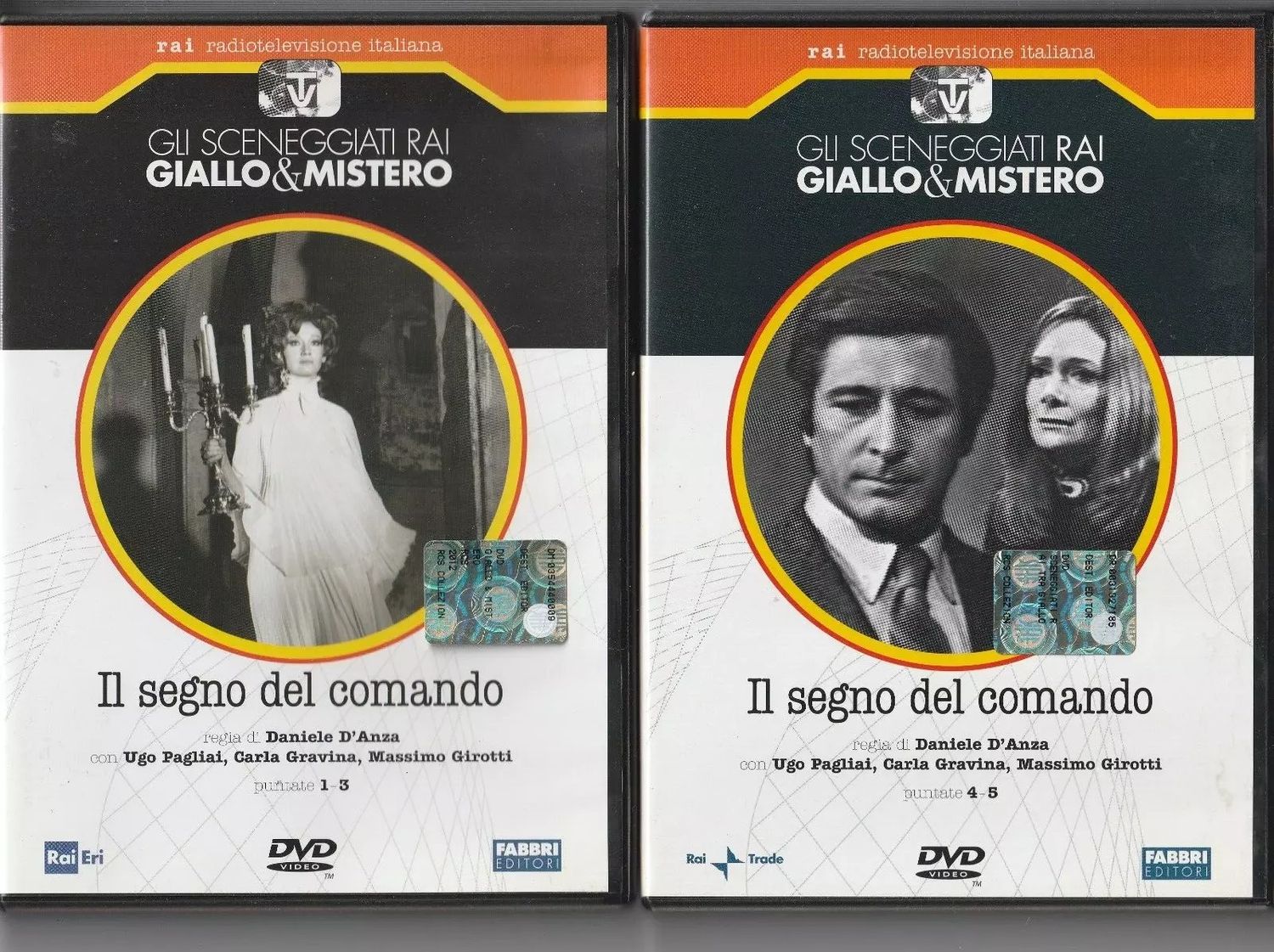 TeknoFilm - 2 DVD - IL SEGNO DEL COMANDO (Opera completa - 5 puntate) di Daniele D'Anza (1971) - FABBRI EDITORI