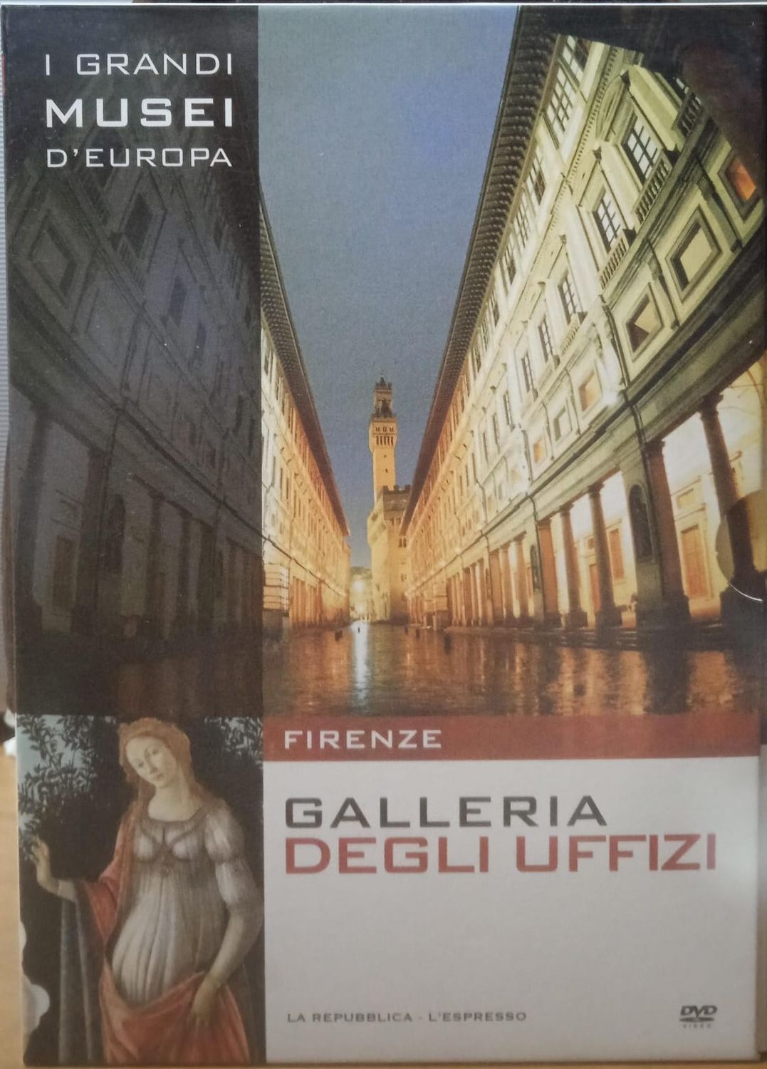TeknoFilm - DVD – I GRANDI MUSEI D'EUROPA Vol. 01 - FIRENZE: GALLERIA DEGLI UFFIZI di A.A.V.V. (2012) - REPUBBLICA/L'ESPRESSO