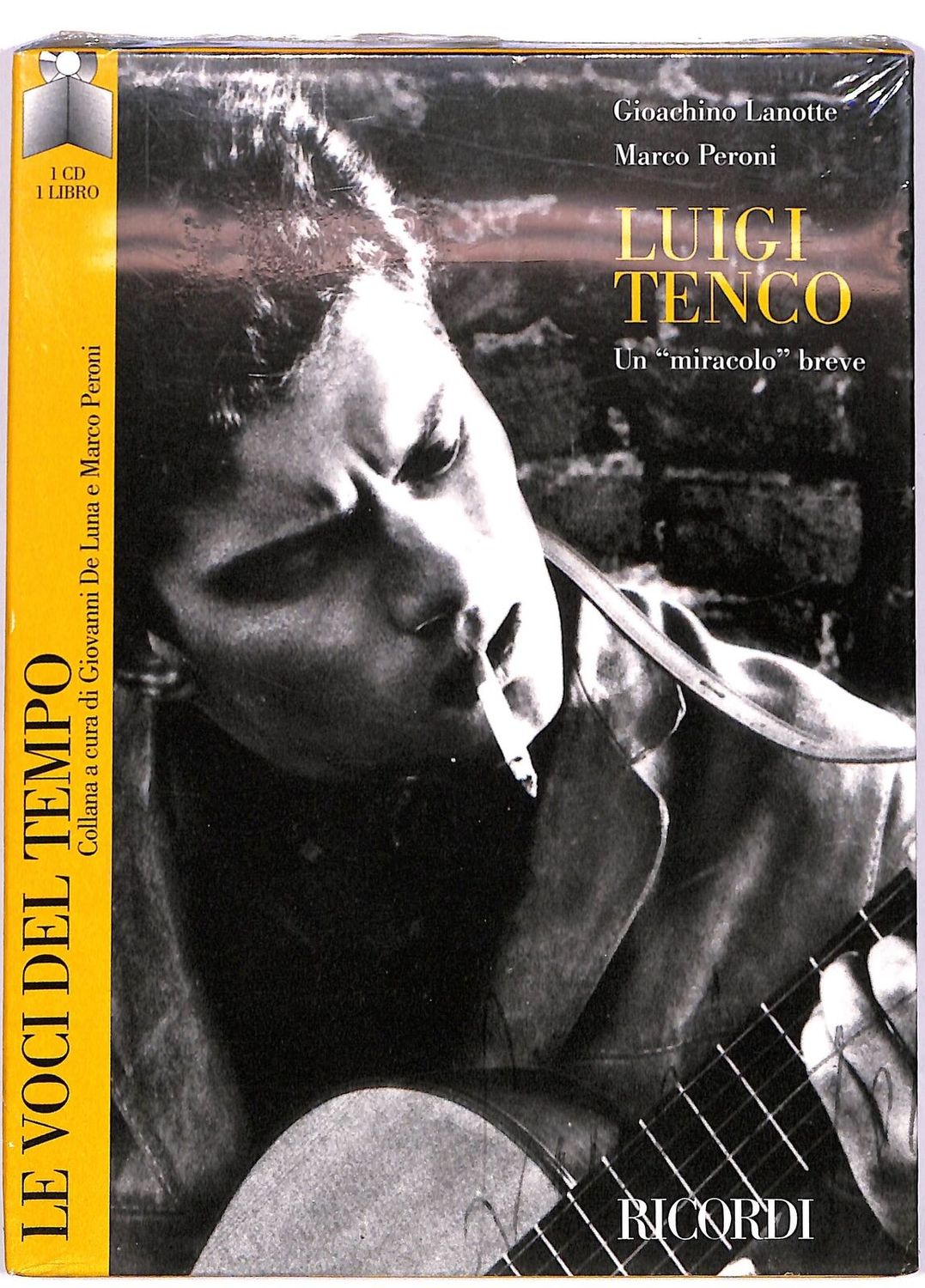 TeknoFilm - CD + Book - LUIGI TENCO - UN MIRACOLO BREVE (2012) - RICORDI