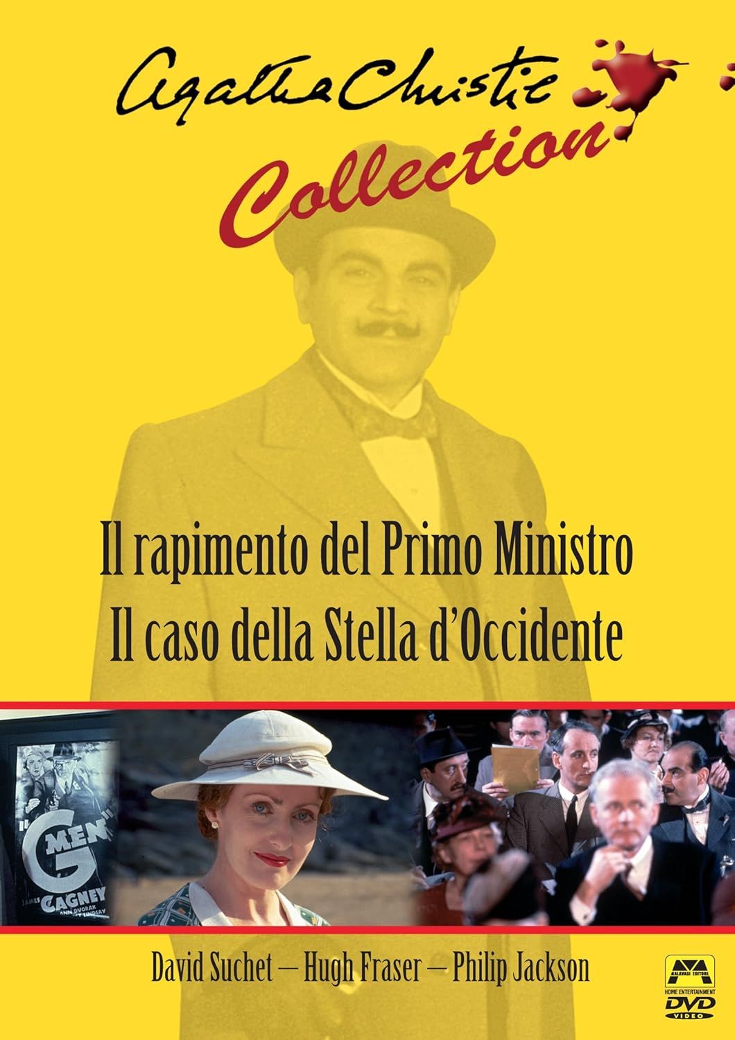 TeknoFilm - DVD – Agatha Christie Collection - Agatha Christie Collection - IL RAPIMENTO DEL PRIMO MINISTRO DI Andrew Grieve - IL CASO DELLA STELLA D'OCCIDENTE di Richard Spencer (1990) - MALAVASI
