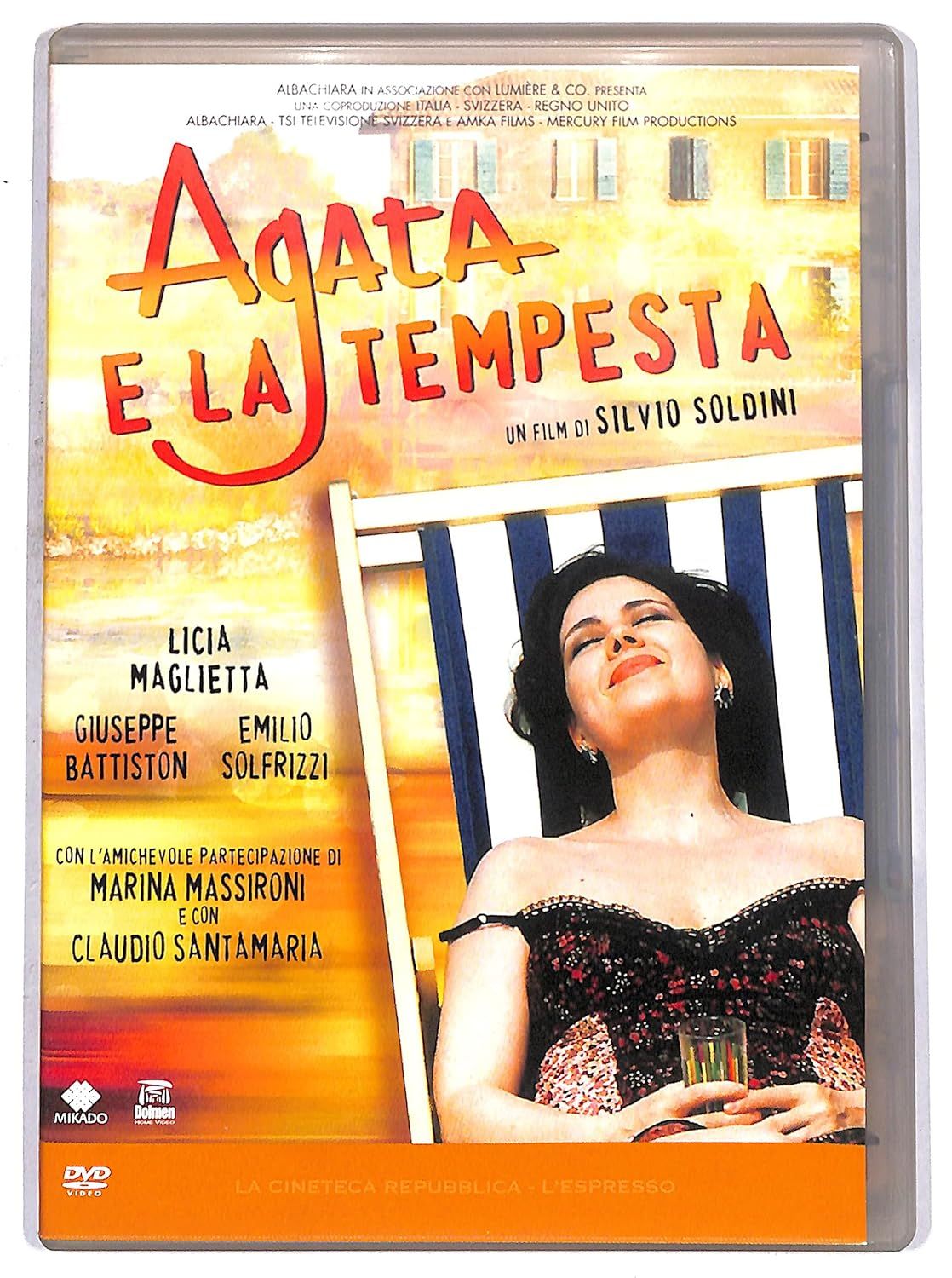 TeknoFilm - DVD – AGATA E LA TEMPESTA di Silvio Soldini (2004) - REPUBBLICA/L'ESPRESSO