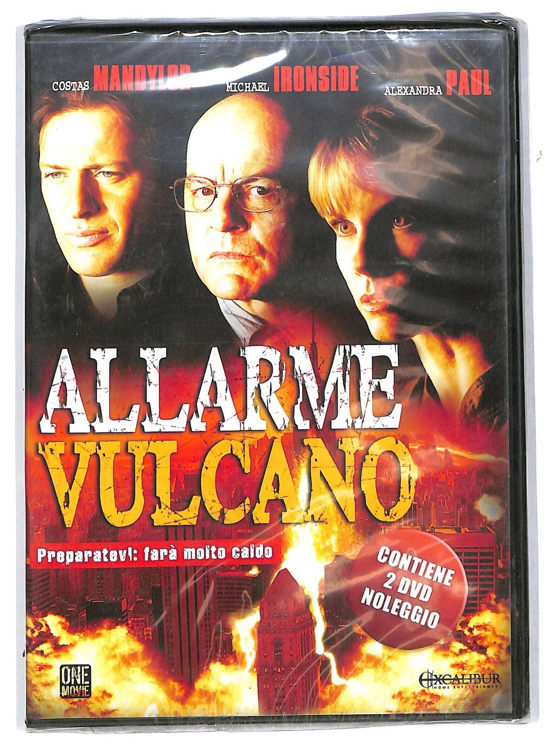 TeknoFilm - 2 DVD - ALLARME VULCANO (Versione noleggio) di Robert Lee (2006) - ONE MOVIE
