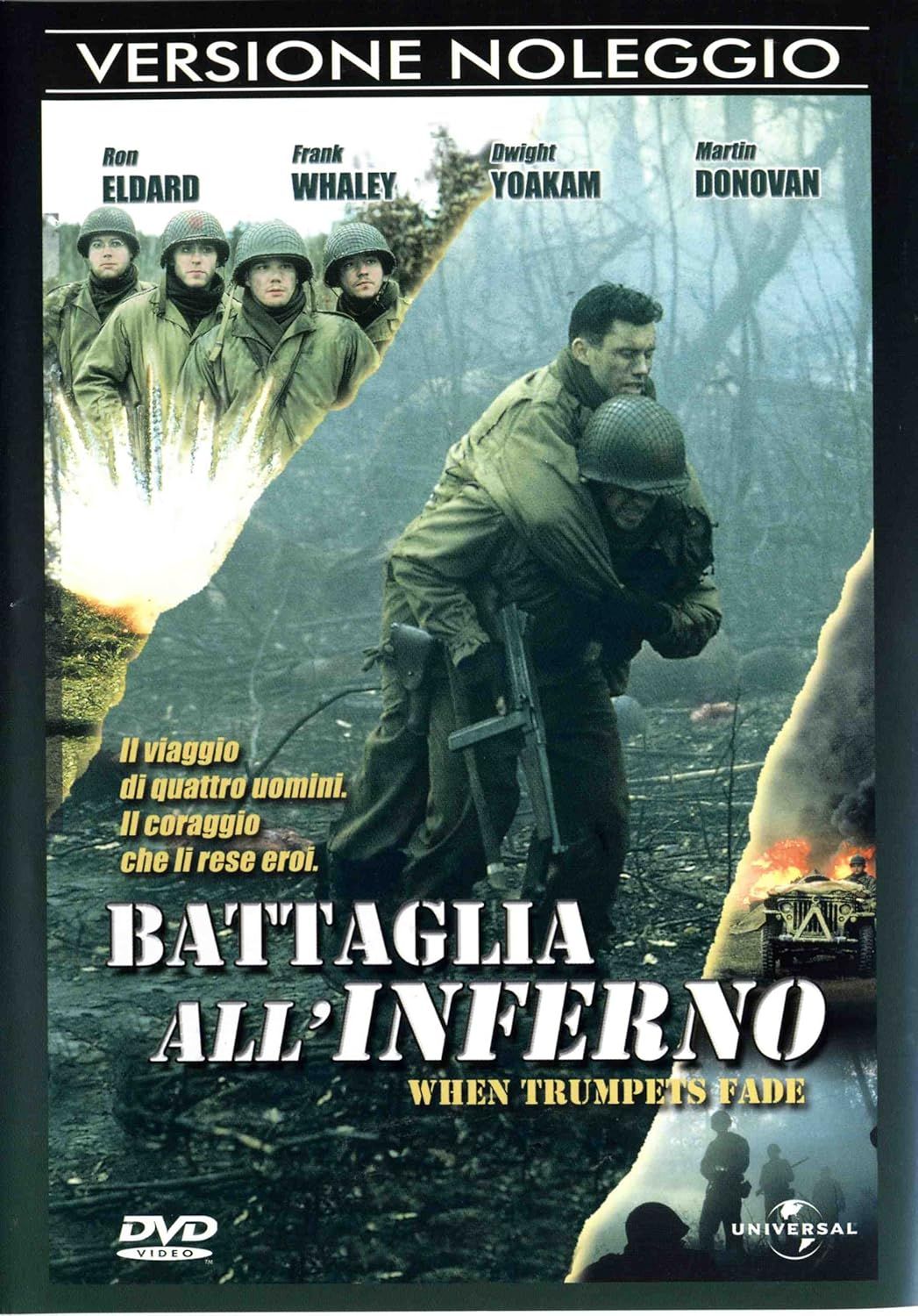 TeknoFilm - DVD – BATTAGLIA ALL'INFERNO (Versione noleggio) di John Irvin (1998) - UNIVERSAL