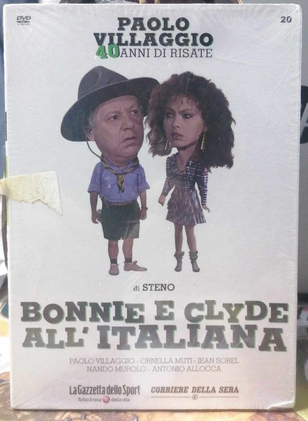 TeknoFilm - DVD – BONNIE E CLYDE ALL'ITALIANA di Steno (1983) - GAZZETTA DELLO SPORT