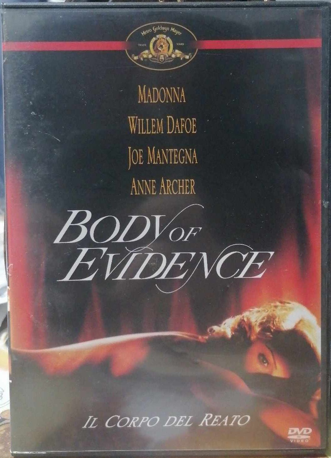 TeknoFilm - DVD – BODY OF EVIDENCE - IL CORPO DEL REATO di Uli Edel (1992) - REDERING