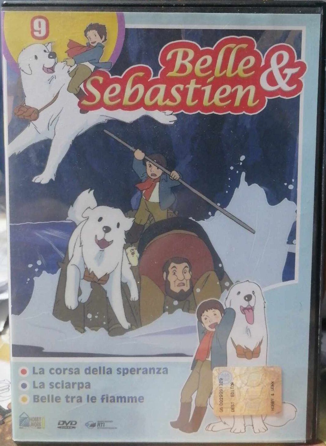 TeknoFilm - DVD – BELLE & SEBASTIEN Vol. 09 di Kenji Hayakawa (1980) - HOBBY & WORK