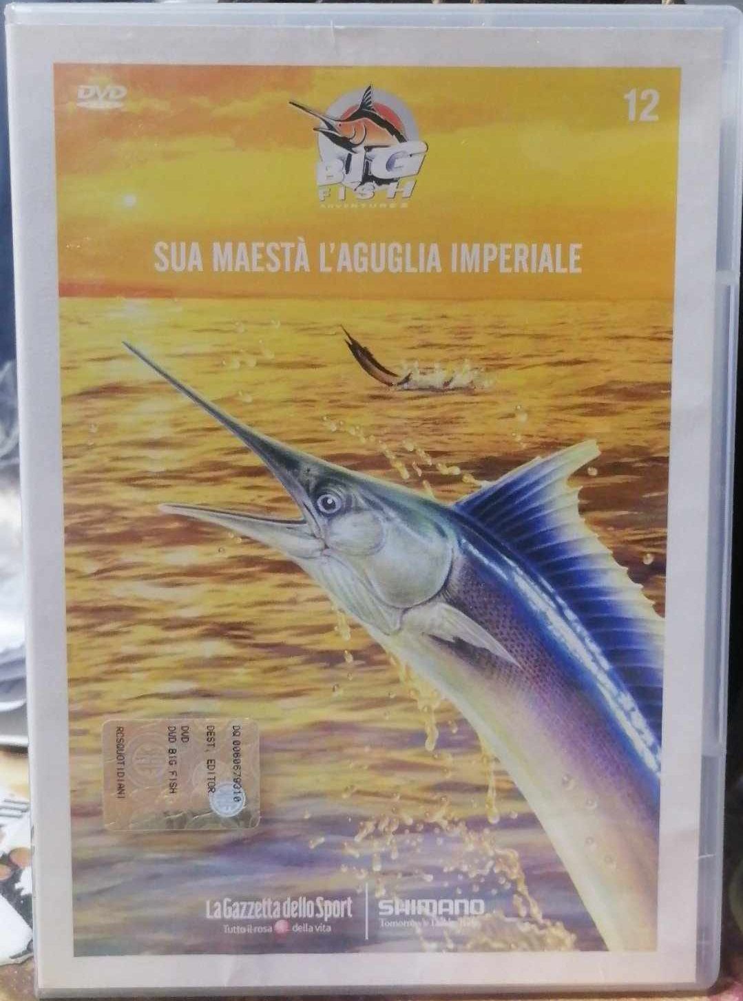 TeknoFilm - DVD – BIG FISH Vol. 12 - SUA MAESTA' L'AGUGLIA IMPERIALE (2003) - GAZZETTA DELLO SPORT