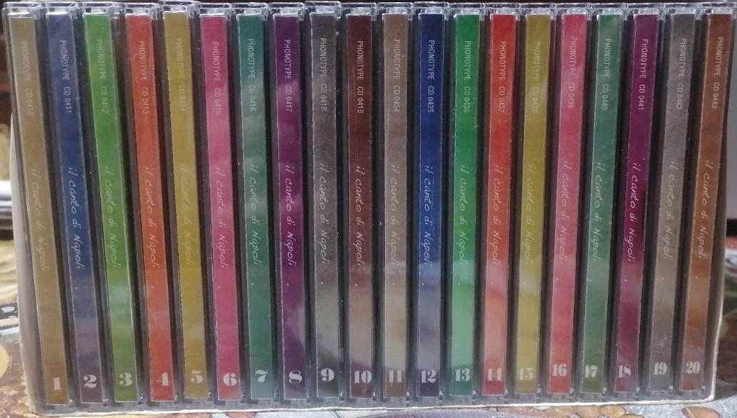 TeknoFilm - 20 CD – IL CANTO DI NAPOLI - Raccolta delle più belle canzoni napoletane (2000) - PHONOTYPE RECORDS