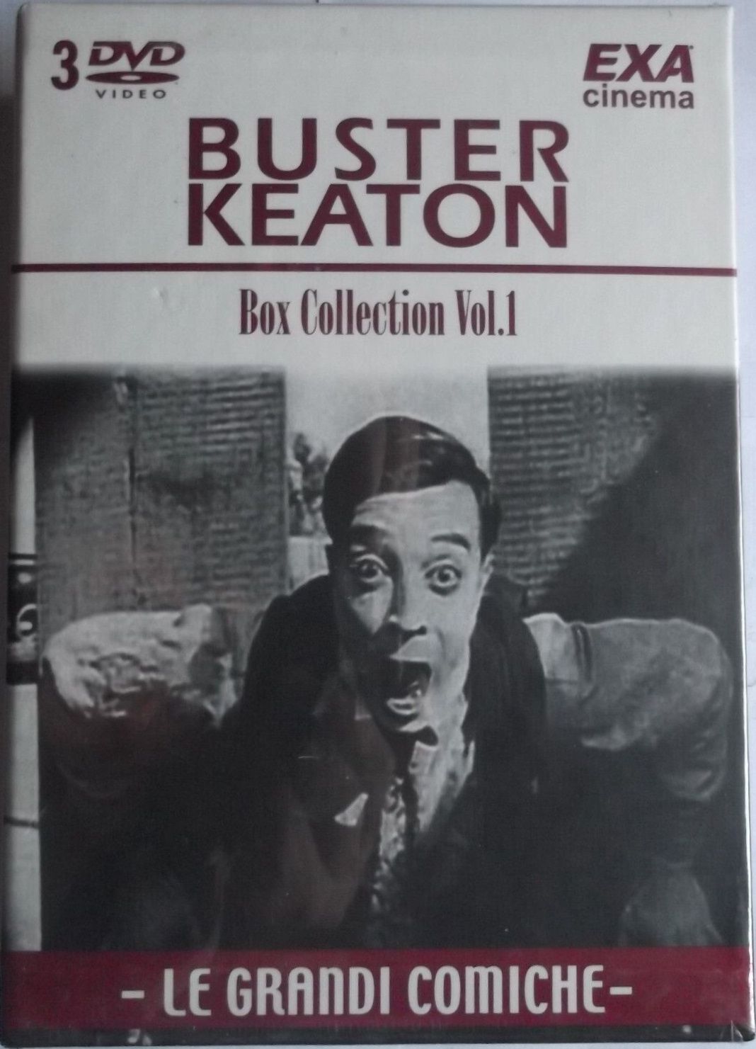 TeknoFilm - Box 3 DVD – Buster Keaton - Le grandi comiche - Box collection Vol. 01 - EXA