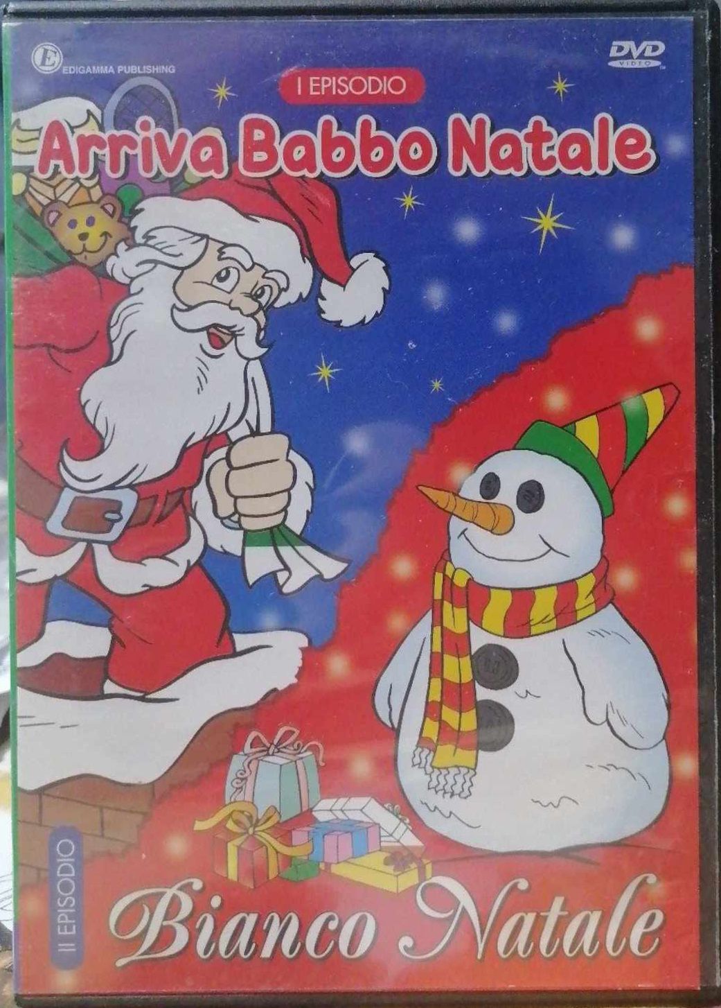 TeknoFilm - DVD – ARRIVA BABBO NATALE (Episodio 1) + BIANCO NATALE (Episodio 2) - EDIGRAMMA
