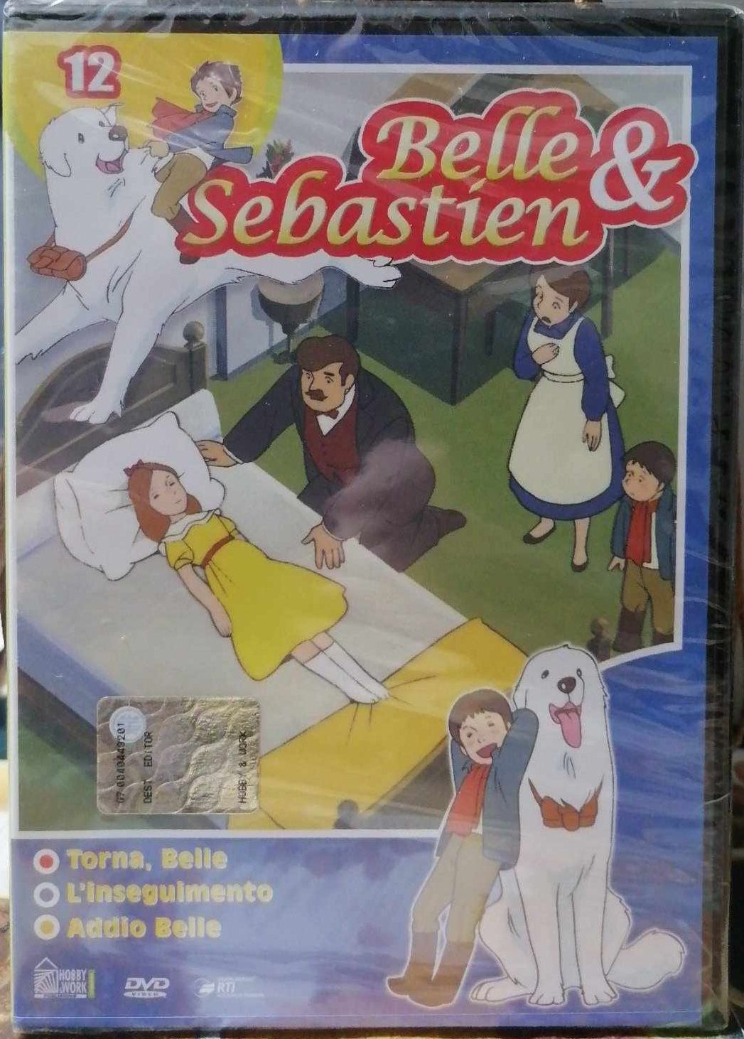 TeknoFilm - DVD – BELLE & SEBASTIEN Vol. 12 di Kenji Hayakawa (1980) - HOBBY & WORK