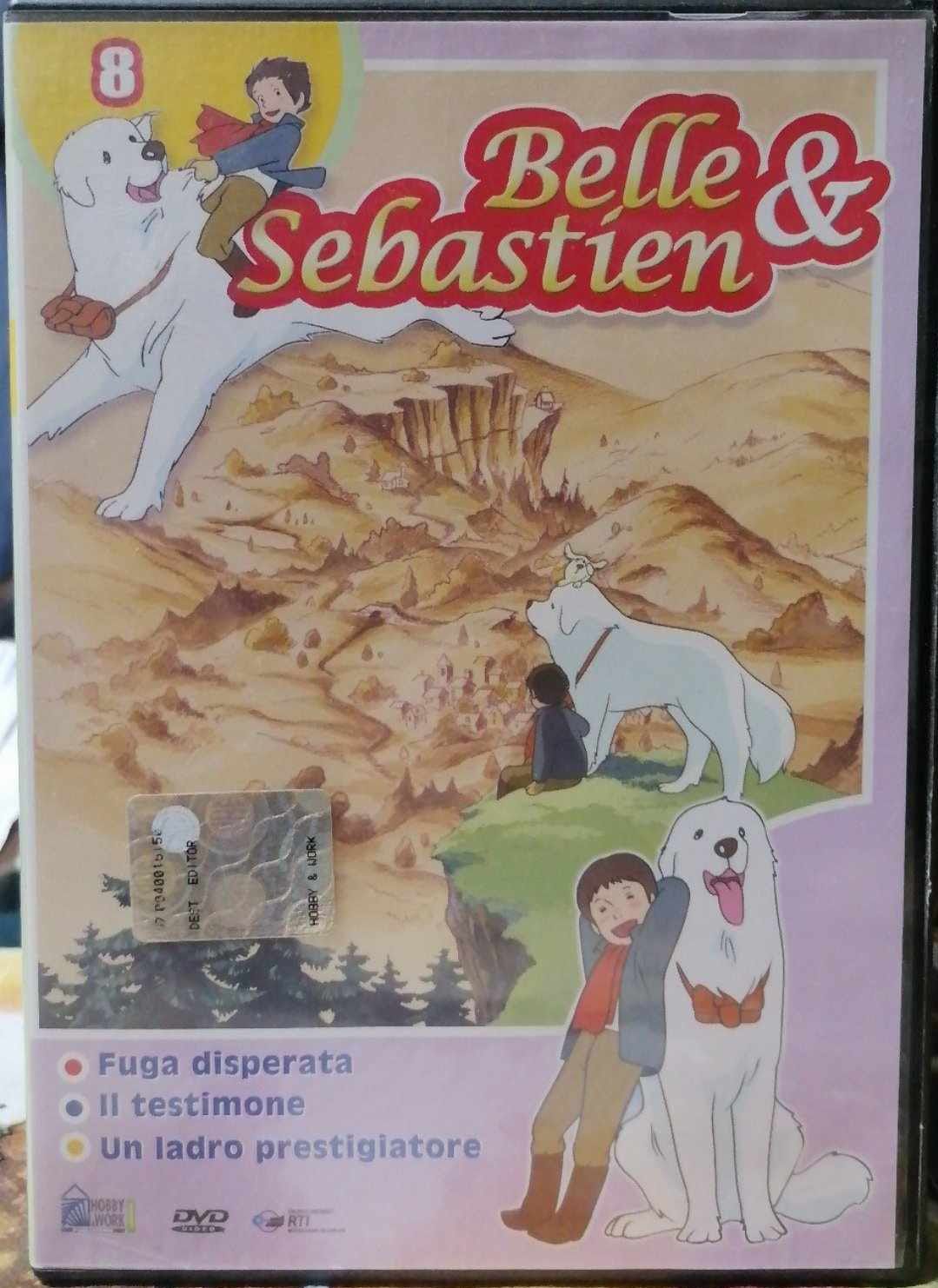 TeknoFilm - DVD – BELLE & SEBASTIEN Vol. 08 di Kenji Hayakawa (1980) - HOBBY & WORK