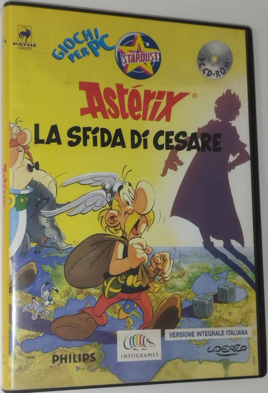 TeknoFilm - Videogames PC (CDRom) – ASTERIX E LA SFIDA DI CESARE (1993) - STARDUST - INFOGRAMES