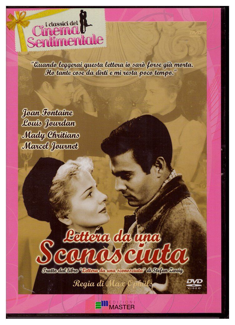 TeknoFilm – DVD - LETTERA DA UNA SCONOSCIUTA di Max Ophüls (1948) - EDIZIONI MASTER