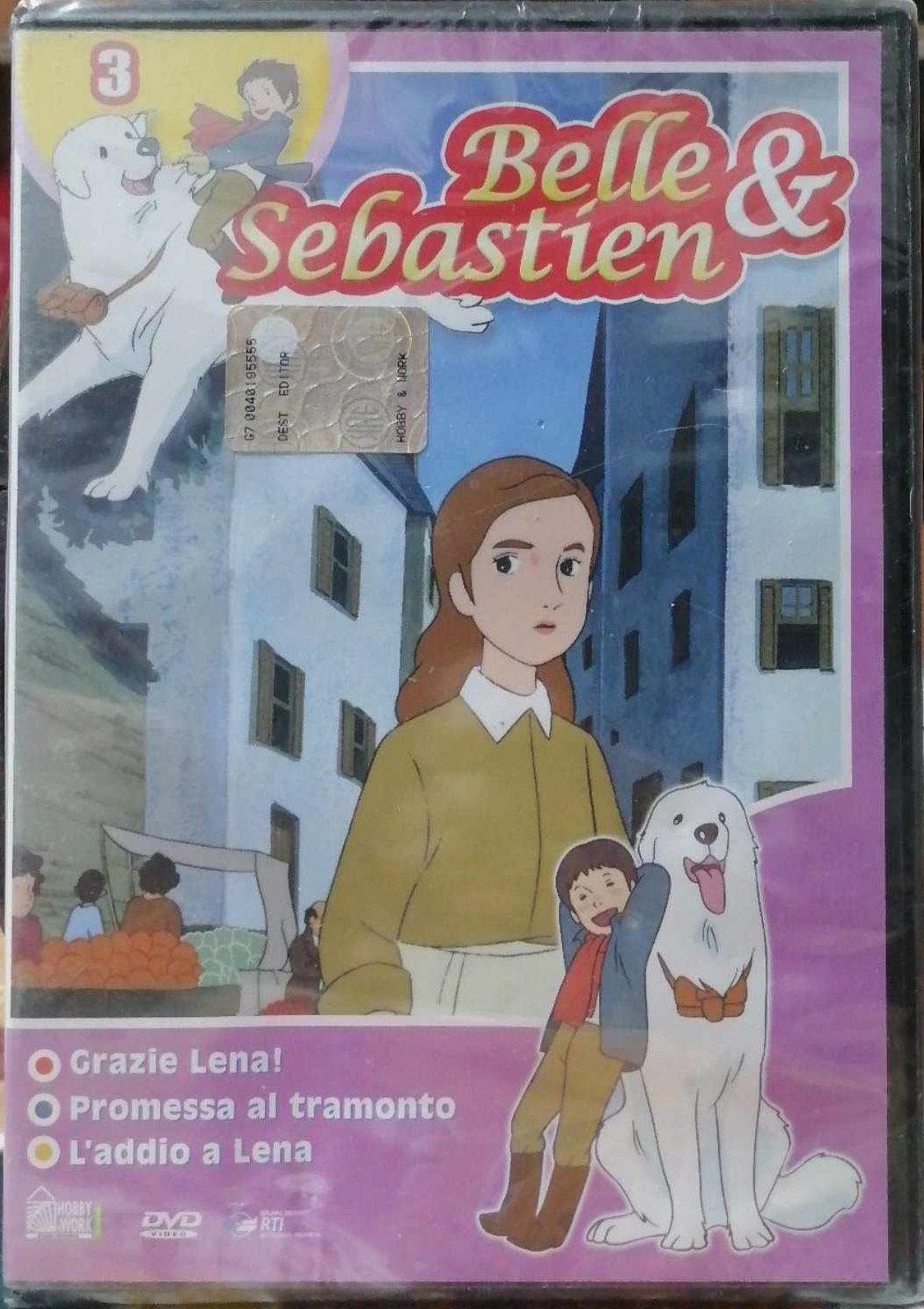TeknoFilm - DVD – BELLE & SEBASTIEN Vol. 03 di Kenji Hayakawa (1980) - HOBBY & WORK